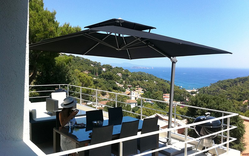 Laterna zweefparasol balkon Laterna zweefparasol balkon